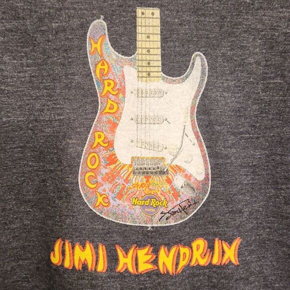 Hard Rock Cafe Biloxi Series 29 Jimi Hendrix T-Shirt Women's Size L - Picture 8 of 8